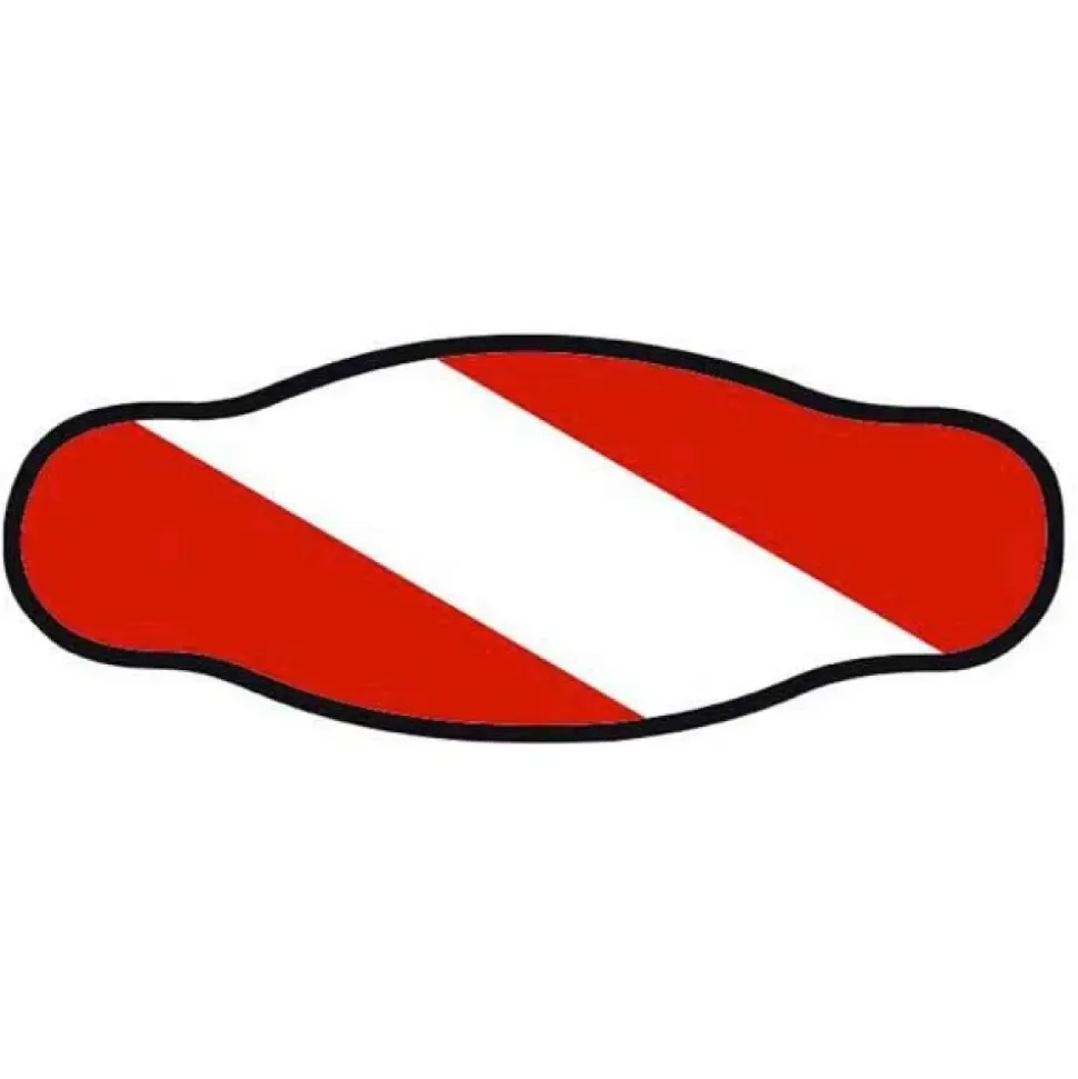 Best Divers Funda para la correa de la máscara de buceo Double Velcro Tape