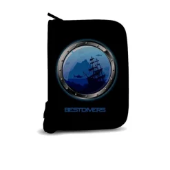 Best Divers Tapa de libro de registro de 6 anillos Dive Log Art 7