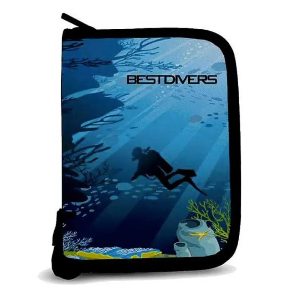 Best Divers Tapa de libro de registro de 6 anillos Dive Log Art 4