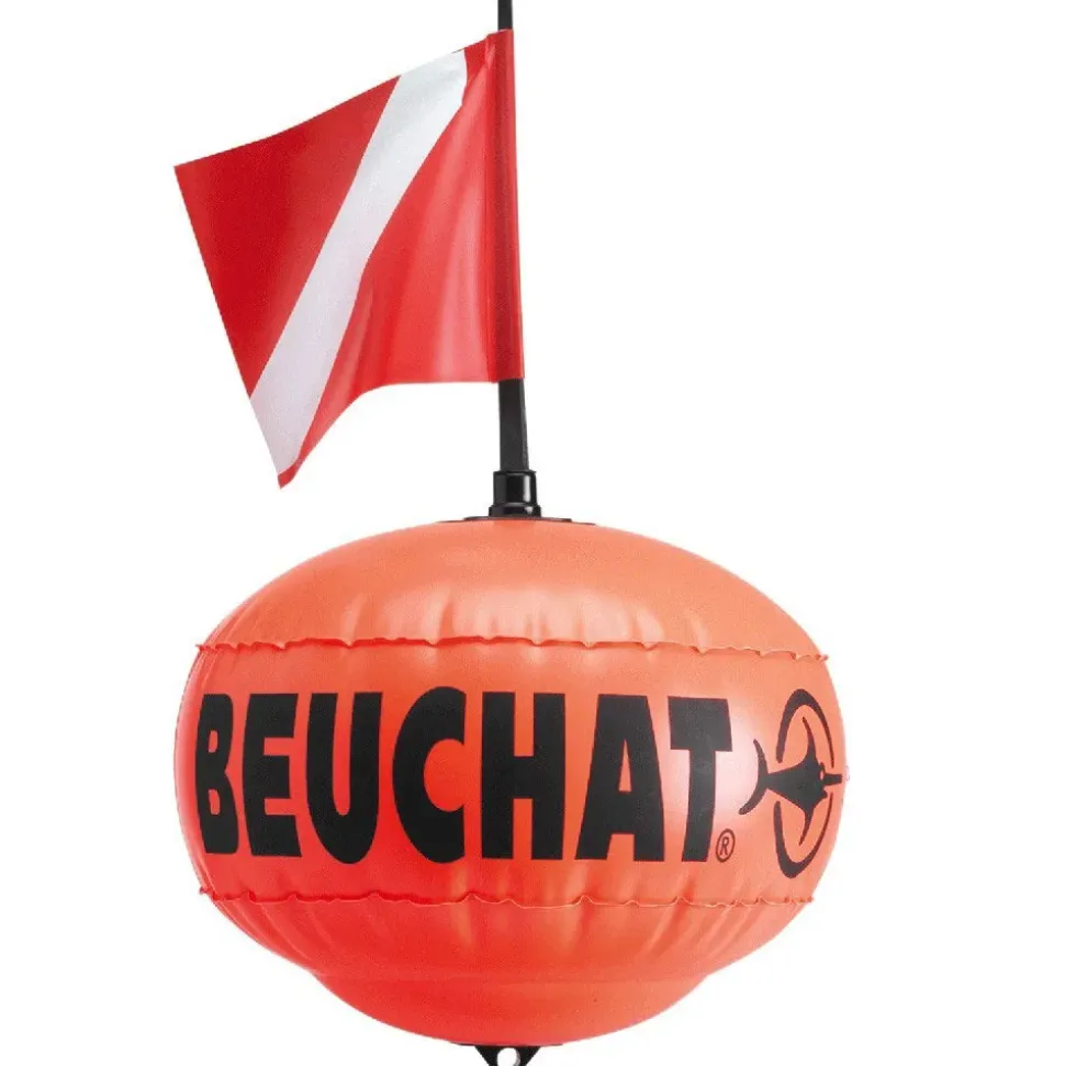 Beuchat Boya de señalización PVC Round Pvc with Flag