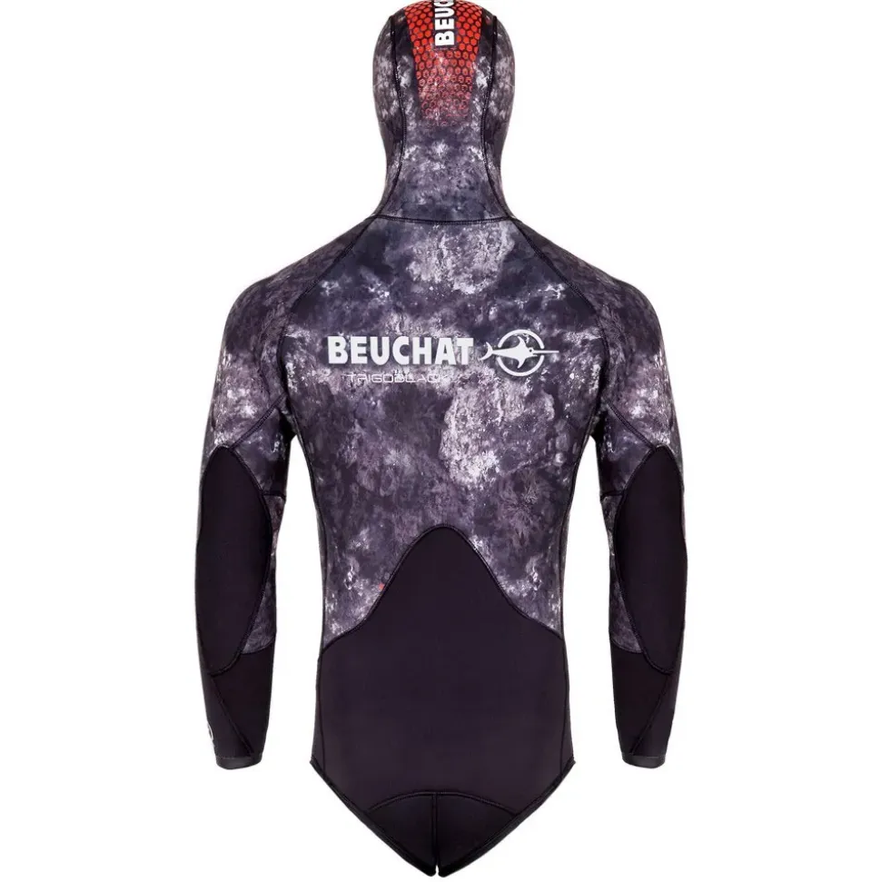 Beuchat Chaqueta de pesca submarina Trigoblack 7 mm