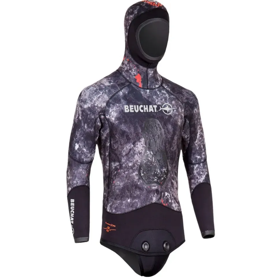 Beuchat Chaqueta de pesca submarina Trigoblack 7 mm