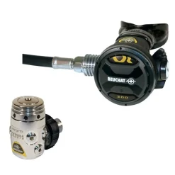 Beuchat Conjunto de regulador de buceo VR300 DIN 300 Bar