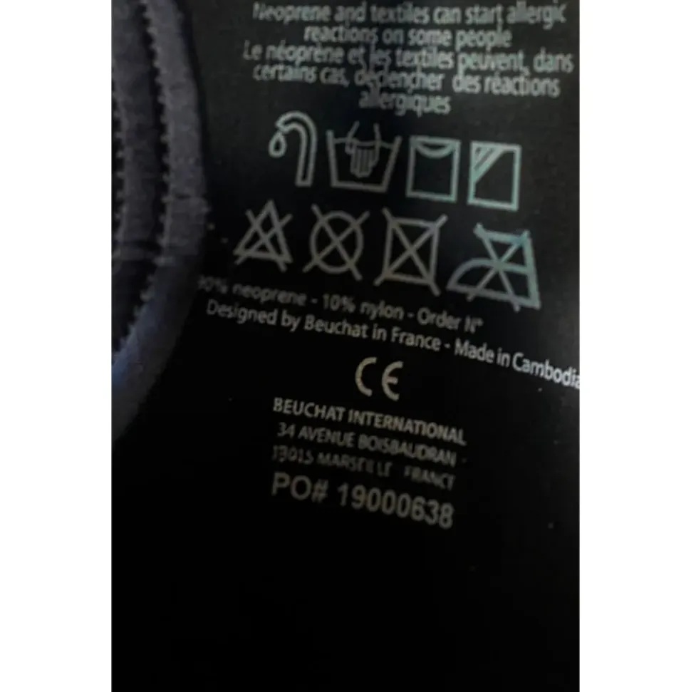 Beuchat Pantalones de pesca submarina para mujer Athena Long John 7 mm