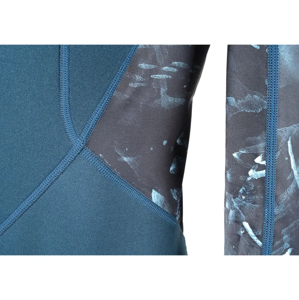 Beuchat Rash guard manga larga con cremallera entera Atoll