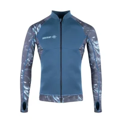 Beuchat Rash guard manga larga con cremallera entera Atoll