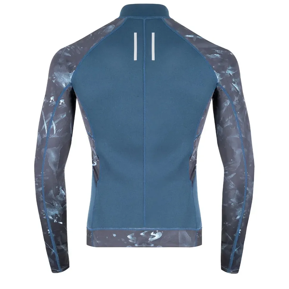 Beuchat Rash guard manga larga con cremallera entera Atoll