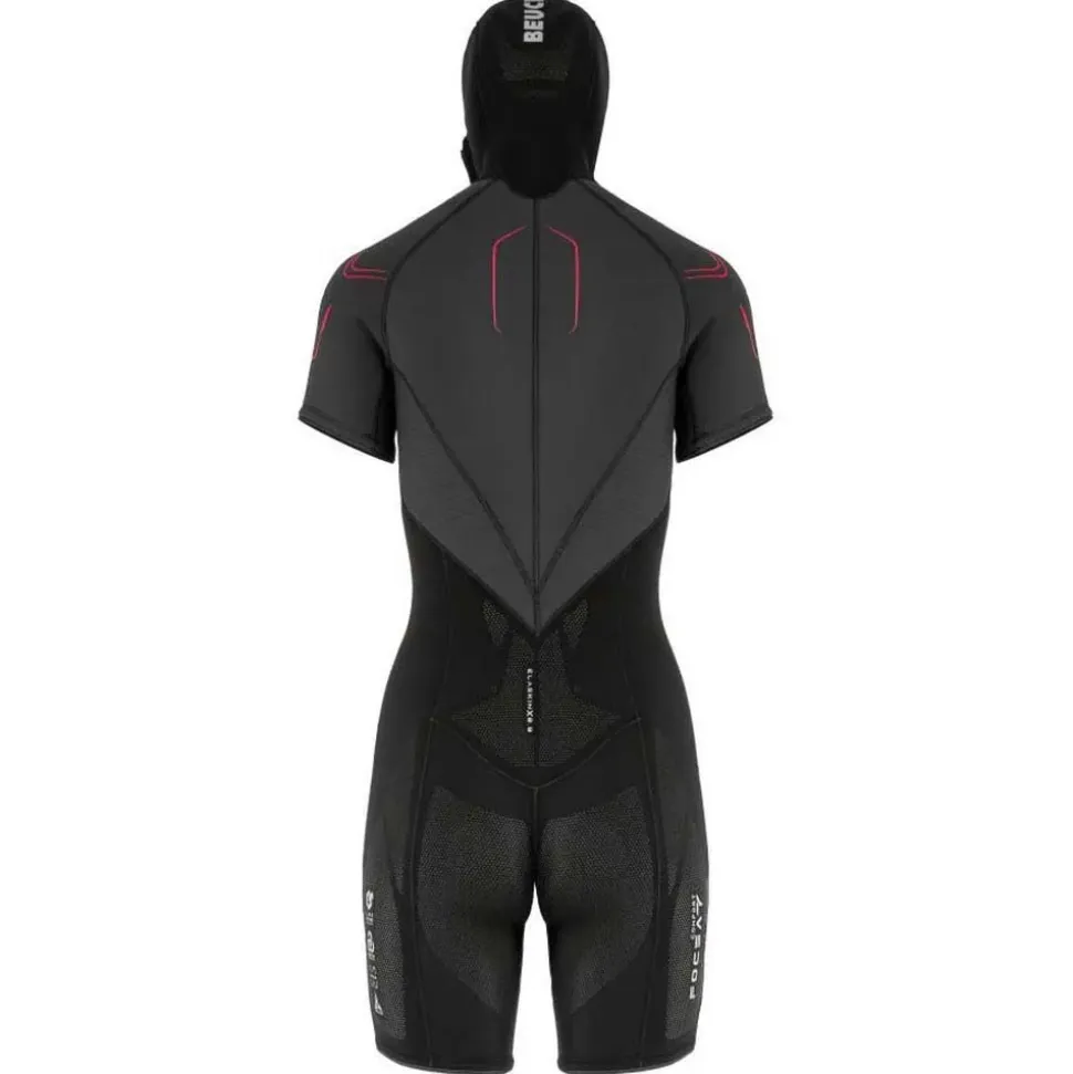 Beuchat Shorty de manga corta para mujer Focea Comfort 7 5 mm