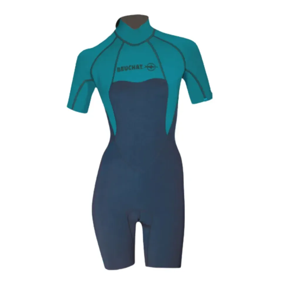 Beuchat Shorty de manga corta para mujer Atoll 2 mm