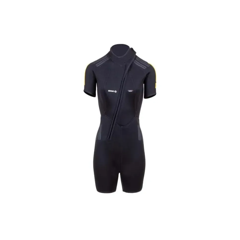 Beuchat Shorty de manga corta para mujer 1DIVE Without Hood 3 mm