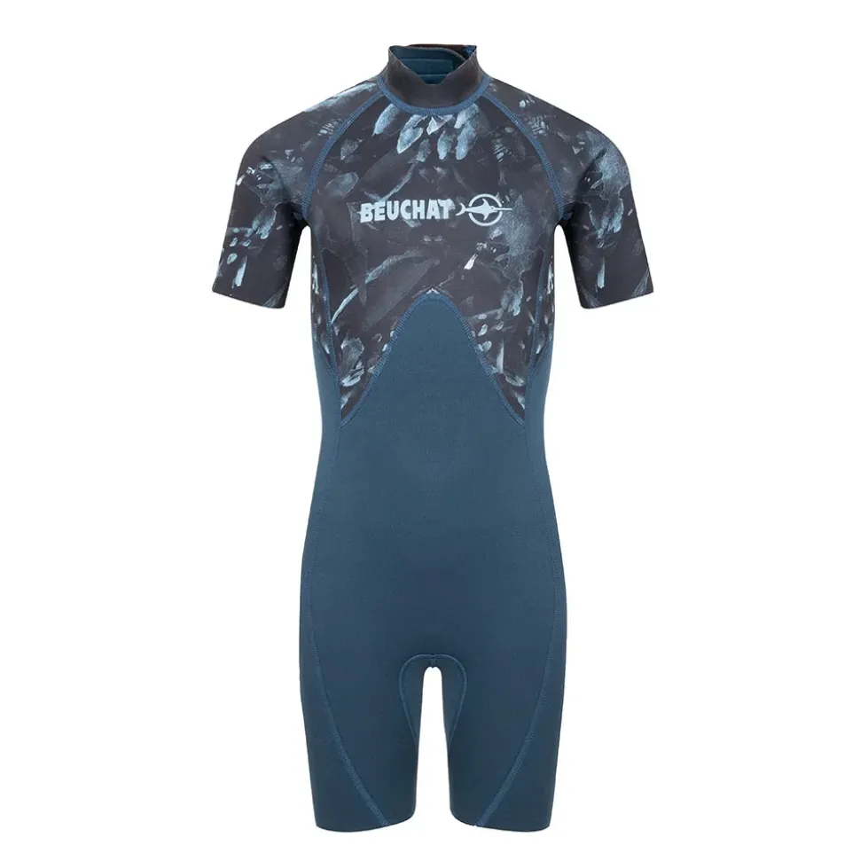 Beuchat Shorty manga corta Atoll Junior Back Zip 2 mm