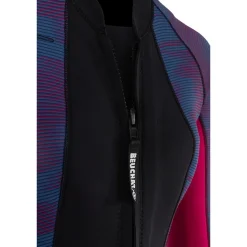 Beuchat Traje de neopreno de manga larga para mujer para marcha acuática Aquatrek 5/4/3 mm