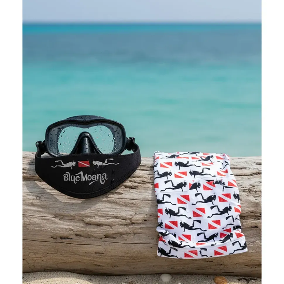 Blue Moana Funda para la correa de la máscara de buceo Diver