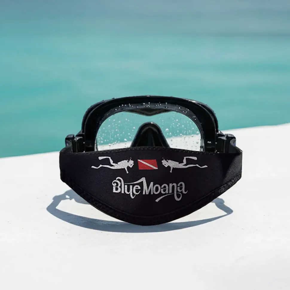 Blue Moana Funda para la correa de la máscara de buceo Diver