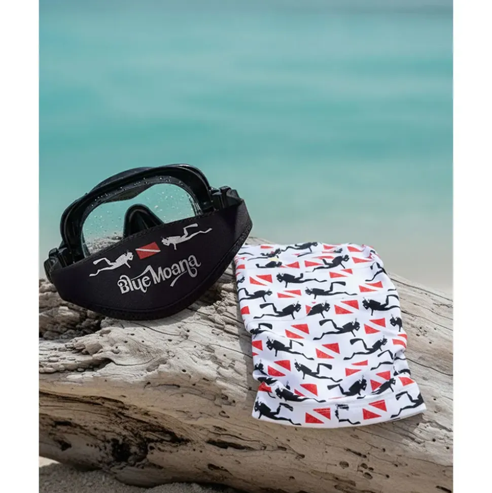 Blue Moana Funda para la correa de la máscara de buceo Diver