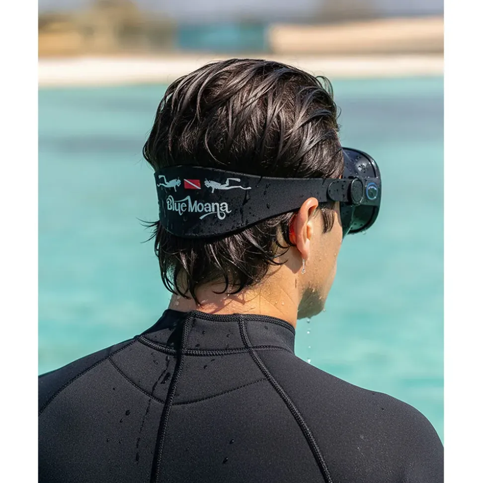 Blue Moana Funda para la correa de la máscara de buceo Diver