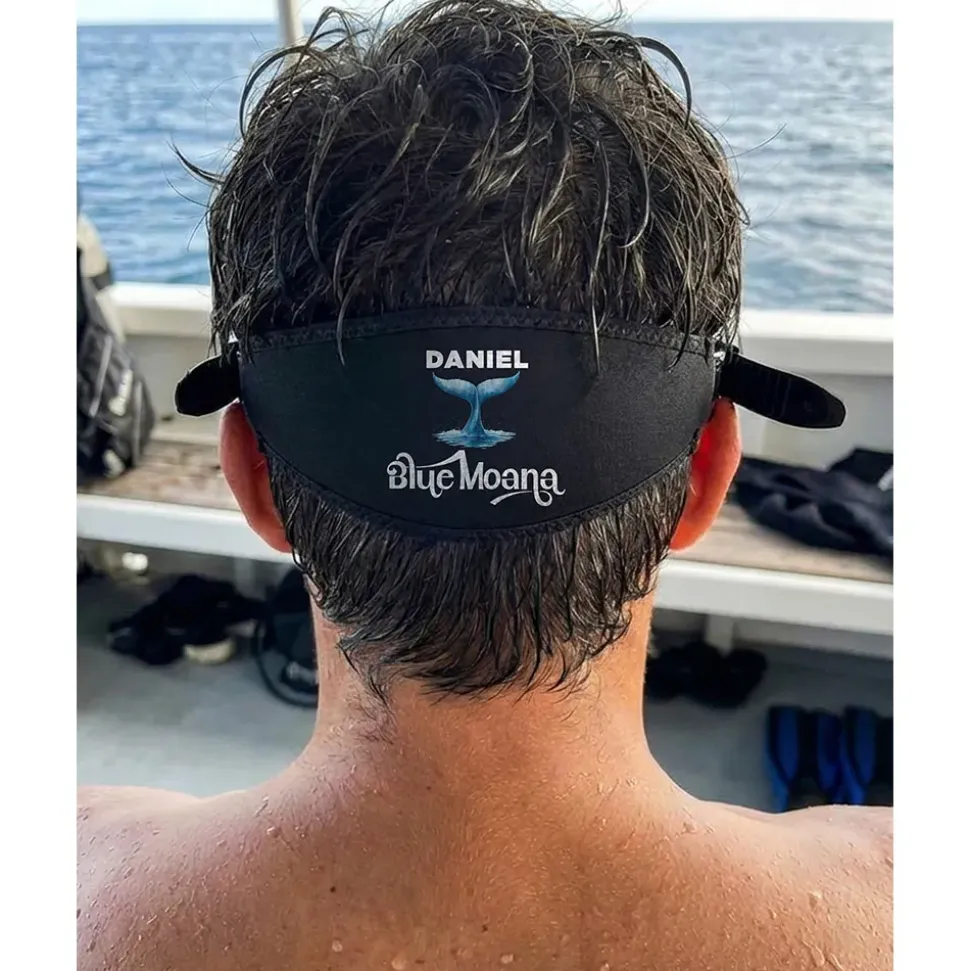 Blue Moana Funda para la correa de la máscara de buceo Whale