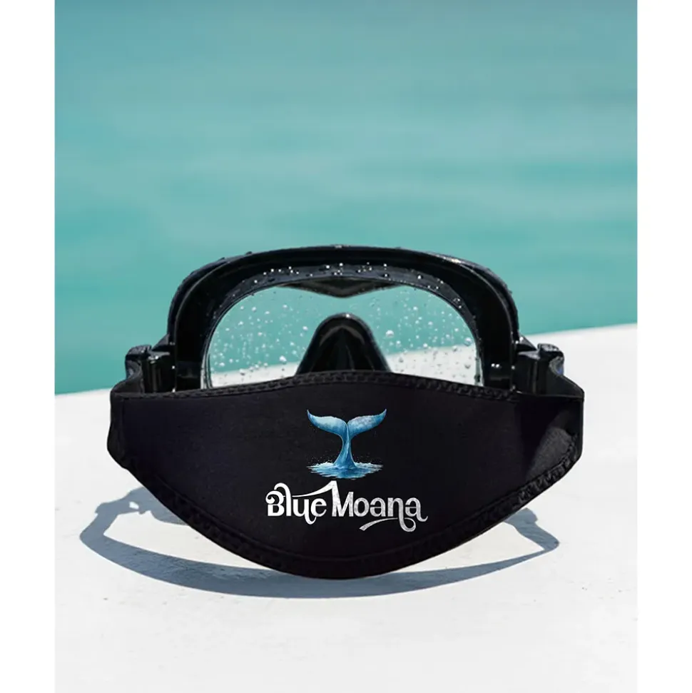 Blue Moana Funda para la correa de la máscara de buceo Whale