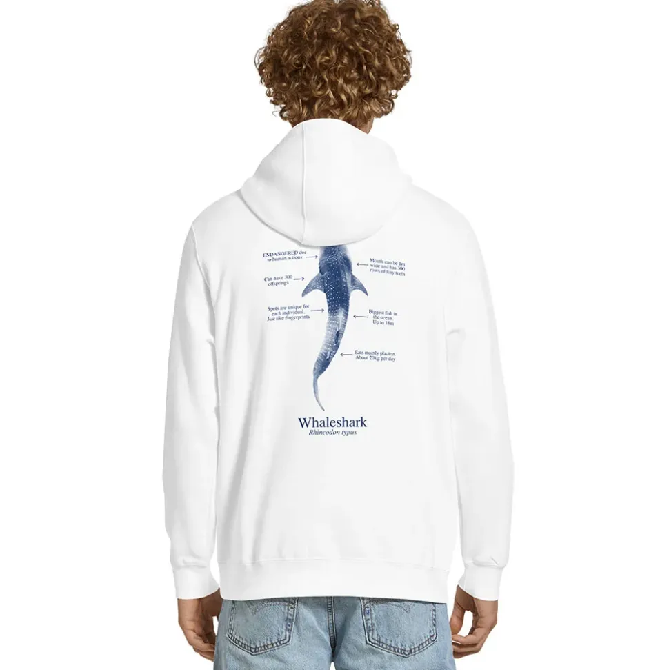 Blue Moana Sudadera con capucha Whale Shark