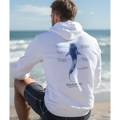 Blue Moana Sudadera con capucha Whale Shark