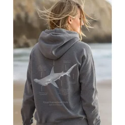 Blue Moana Sudadera con capucha Hammerhead Shark