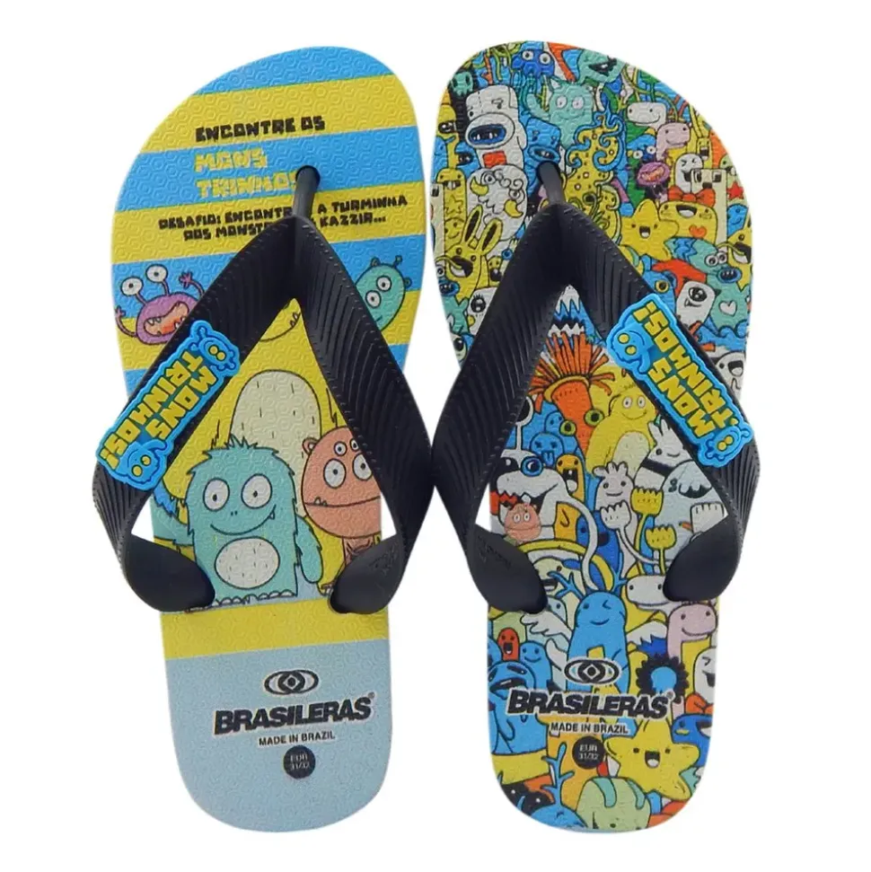 Brasileras Chanclas Printed 21 Monster