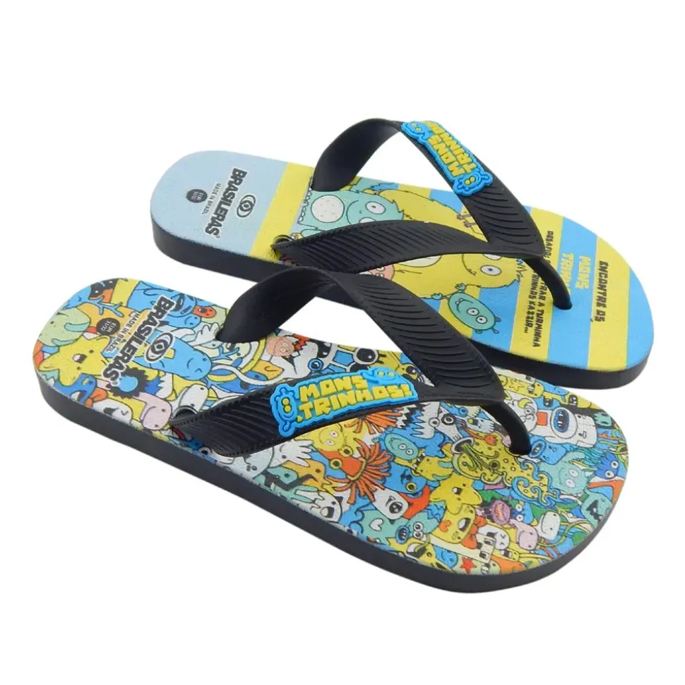 Brasileras Chanclas Printed 21 Monster