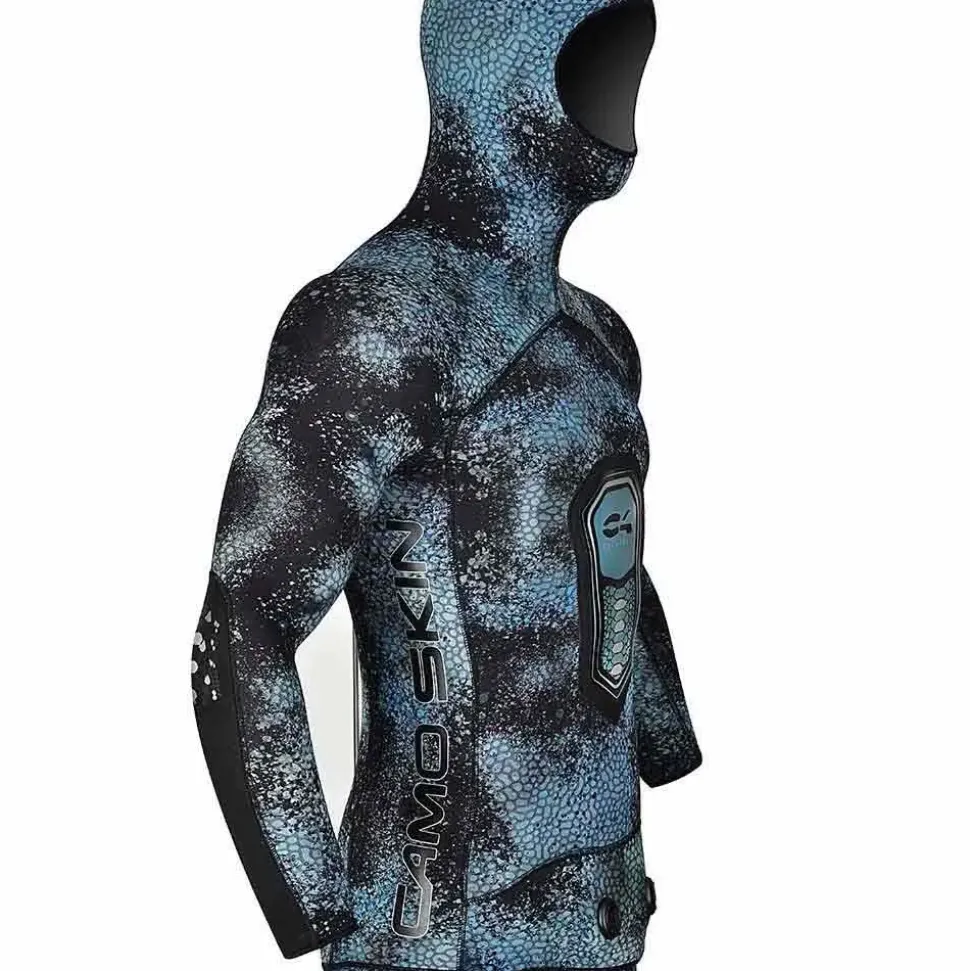 C4 Chaqueta de pesca submarina Camoskin Ocean 5 mm