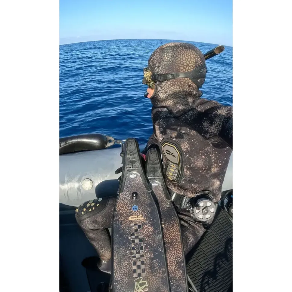 C4 Chaqueta de pesca submarina Camoskin 5 mm