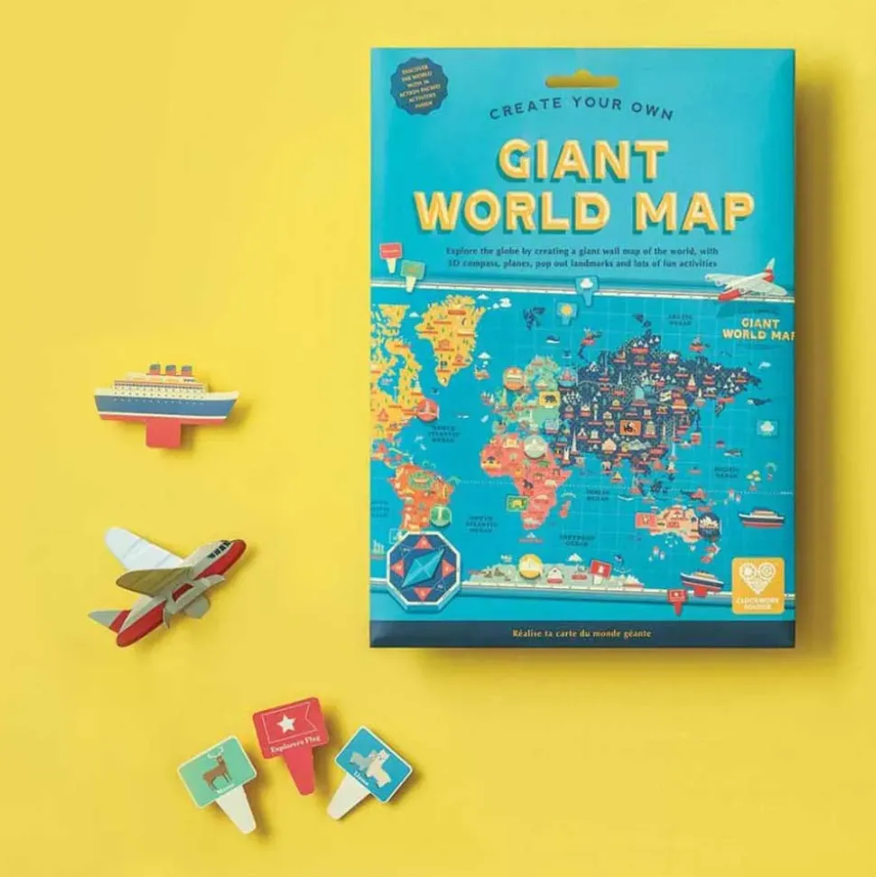Clockwork Soldier Crea tu propio mapa mundial gigante