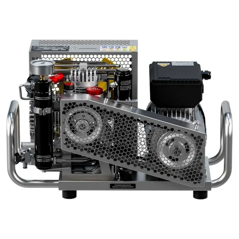 Coltri Compresor Acero inoxidable Icon LSE 100 EM Single-Phase 230V 60Hz 232 Bar