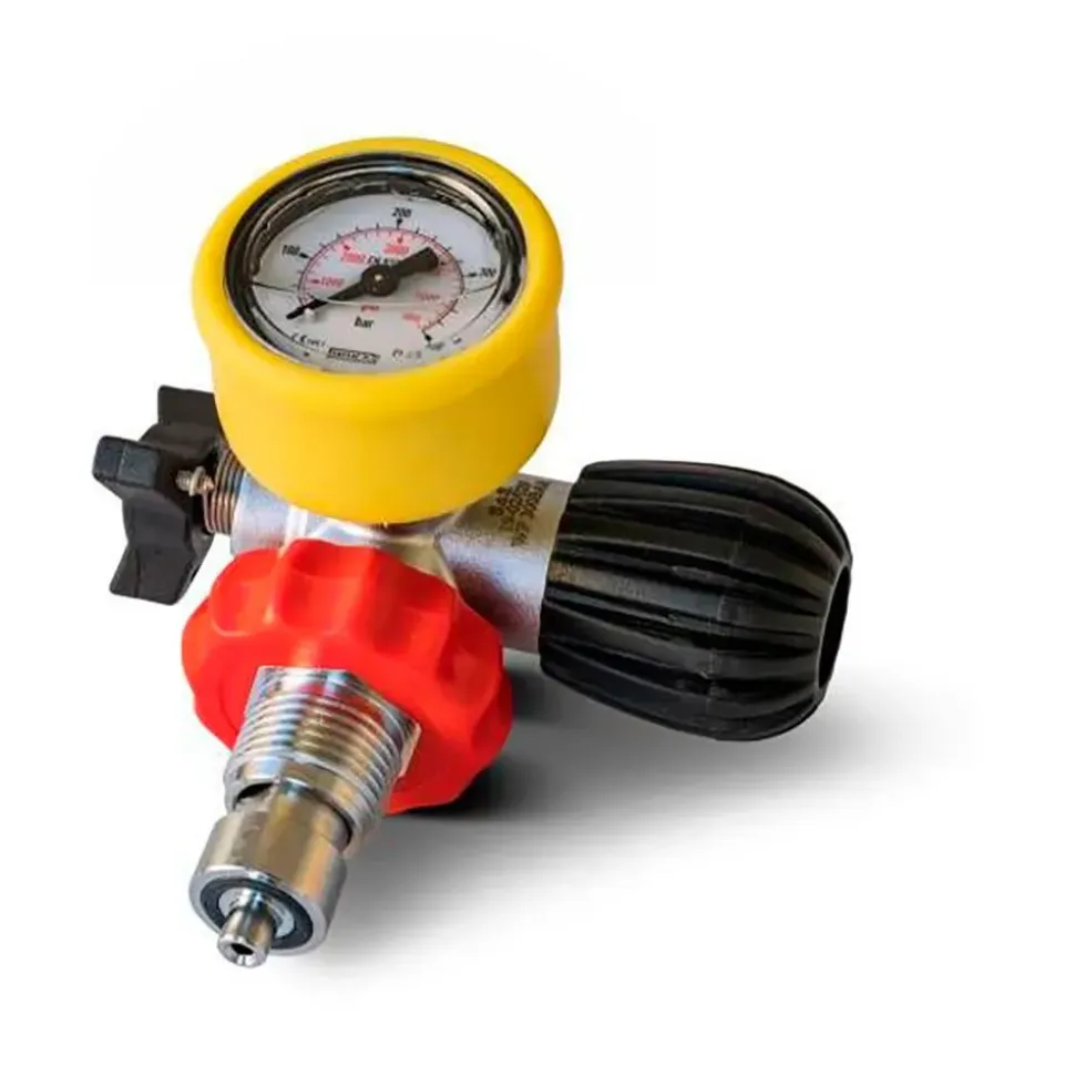 Coltri Válvula Filling DIN 300 With Pressure Gauge