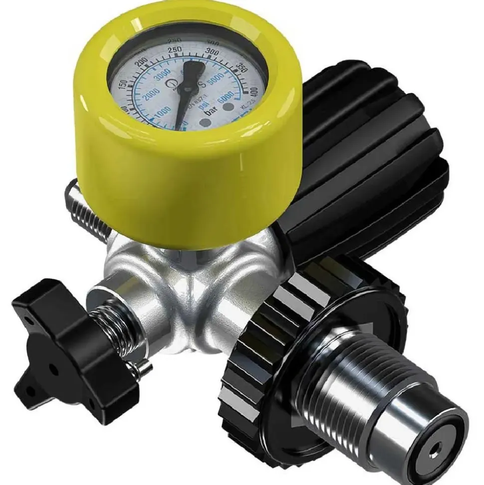Coltri Válvula Pressure Gauge DRV Bottle Connection 232 Bar