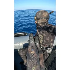 C4 Pantalones de pesca submarina Camoskin 5 mm