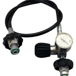 De Profundis Trasvasador DIN with Pressure Gauge O2