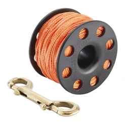 Divemarine Bobina 30 m LineBrass Bolt Snap 90 mm Delrin Finger