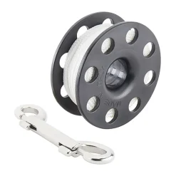 Divemarine Bobina 15 m LineStainless Steel Bolt Snap 90 mm Compact Finger