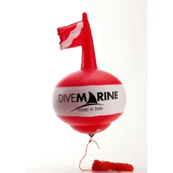 Divemarine Boya de señalización Inflatable Flag And 20 m Floating Line