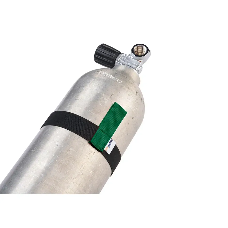 Divemarine Cinta para botella de buceo S40 con cincha 25 mm