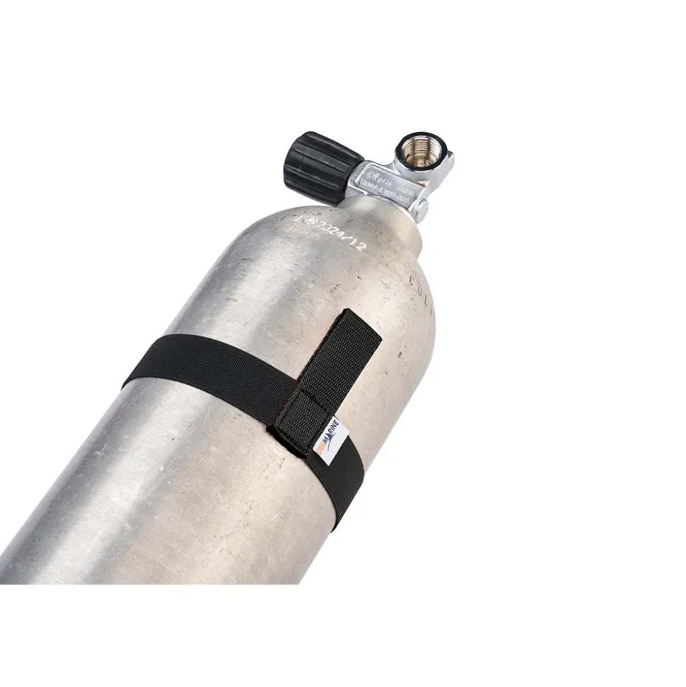 Divemarine Cinta para botella de buceo S40 con cincha 25 mm