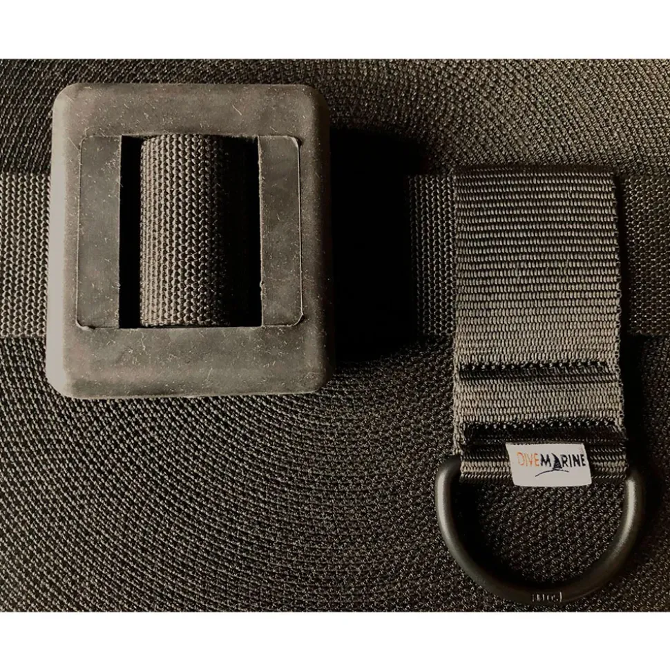Divemarine Deslizador de bucle de cincha con anillo en D de acetal 50mm