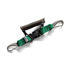 Divemarine Extensor Stainless Steel Wire Webbing With Double 70 mm Spring Snap