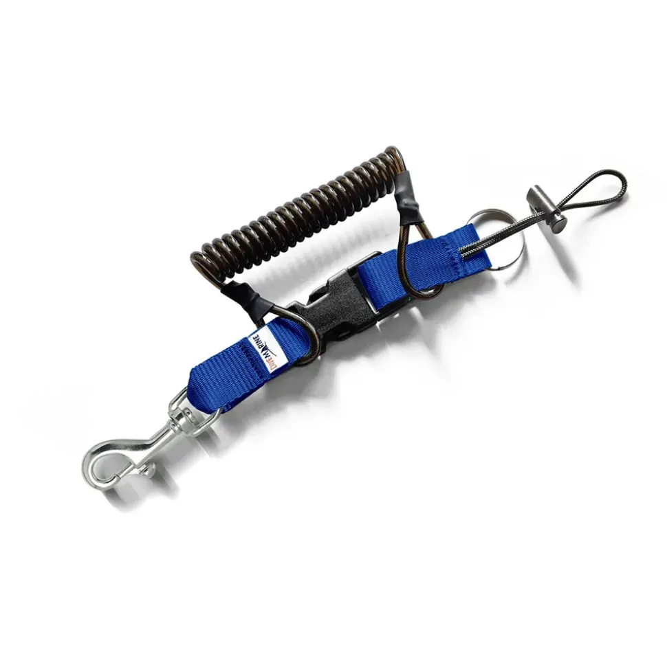 Divemarine Extensor Stainless Steel Wire Webbing With 76 mm Swivel Bolt Hook