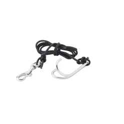 Divemarine Gancho Double Stainless Steel Reef 15 m Line 76 mm Stainless Steel Swivel Bolt