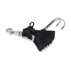 Divemarine Gancho Stainless Steel Double Reef With 15 m Webbing Stainless Steel 76 mm Swivel