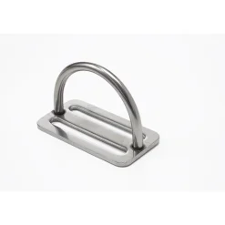 Divemarine Hebilla de cinta con anillo en D soldado a 90° Acero inoxidable 50 mm