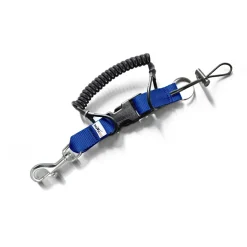 Divemarine Mosquetón Aramidic Lining Cable Stainless Steel 76 mm Bolt Hook