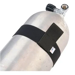 Divemarine Retenedor de manguera elástica con cincha para tanque 7L 50 mm