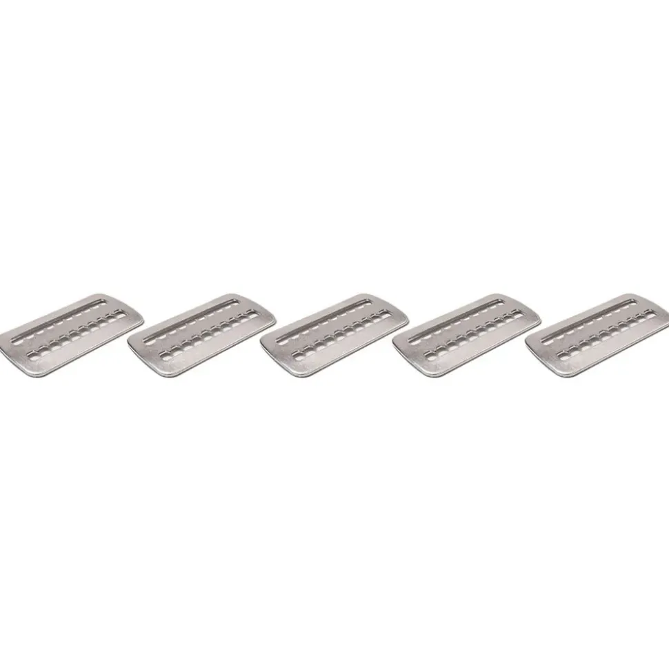 Divemarine Retenedor de peso dentado Acero inoxidable 50 mm 5 unidades