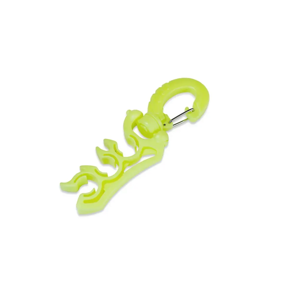Divemarine Soporte de manguera triple giratorio con bloqueo Acero inoxidable